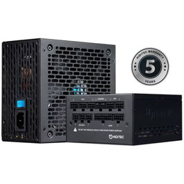 Hiditec Fuente de Alimentación GDX750 V2 750W ATX 3.0 PCIe 5.0 80 Plus Gold Full Modular con Cable 12VHPWR para NVIDIA GeForce RTX 40 - Ventilador 140mm FDB Silencioso